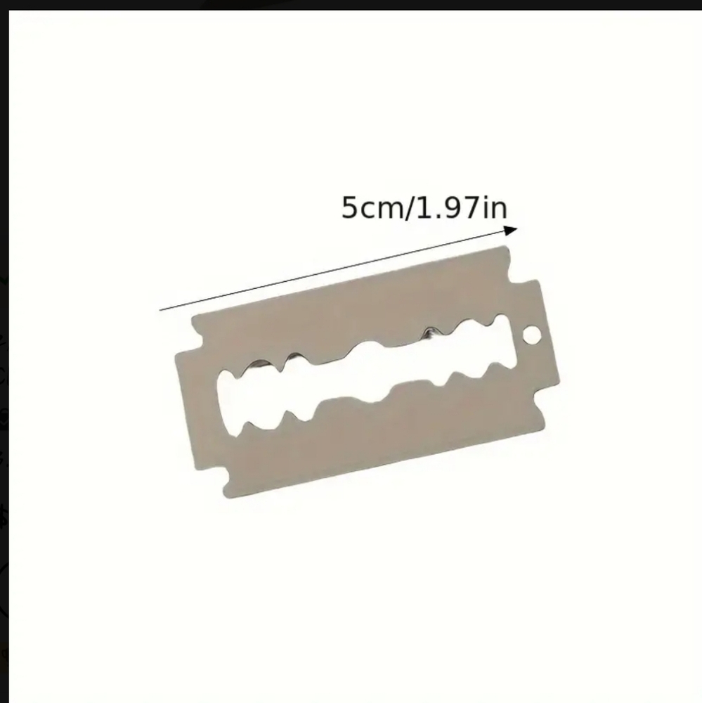 2 Razorblade Hairclips - Picture 2 of 9